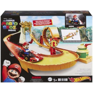 Hot Wheels Pista Personagem Mario Kart Corrida Na Selva-103951-31849