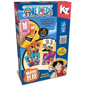 Jogo Da Memoria One Piece Memo Play-114245-76120