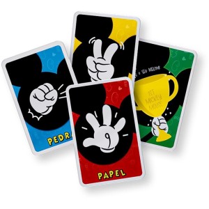 Jogo De Cartas Mickey Pedra/papel E Tesoura-115454-62640