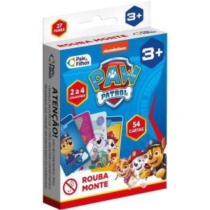 Jogo De Cartas Patrulha Canina Rouba Monte-115457-38983