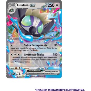 Jogo De Cartas Pokemon Box Grafaiai Ex-114174-67865