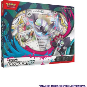 Jogo De Cartas Pokemon Box Grafaiai Ex-114174-76973