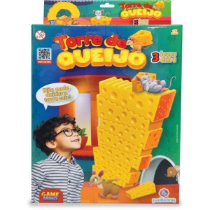 Jogo Diverso Torre De Queijo 3em1-114774-53300