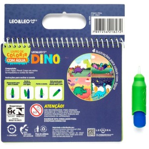 Livro Aquabook Dino 4pag.-113511-78952