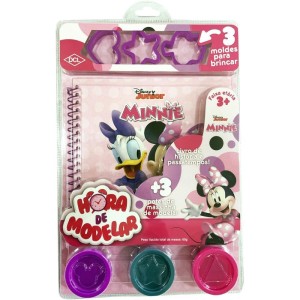 Livro Brinquedo Ilustrado Hora De Modelar Minnie C/massi-114155-50053