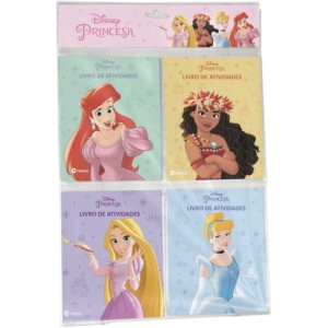 Livro De Atividades Princesas Solapa 10,5x13,5 24p-113734-59218