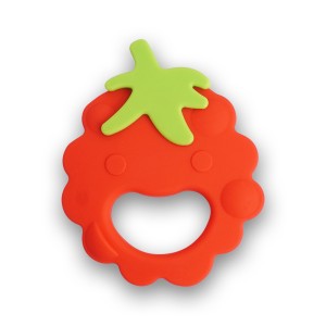 Mordedor De Silicone Funny Fruit Morango-BB1232-62669