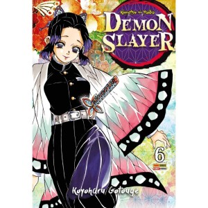 Livro Manga Demon Slayer - Kimetsu N N.06-031885-18705