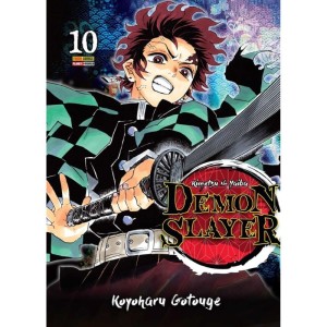 Livro Manga Demon Slayer - Kimetsu N N.10-031890-53080