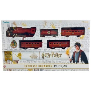 Locomotiva Harry Potter Ferrovia Mag.19pc-115658-51220