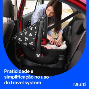 Base Isofix Para Bebês Conforto Multikids Litet E Disney-BB295-67119