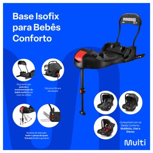 Base Isofix Para Bebês Conforto Multikids Litet E Disney-BB295-79167