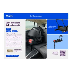 Base Isofix Para Bebês Conforto Multikids Litet E Disney-BB295-83055