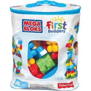 Mega Bloks Fb Sacola De Construcao Az 60p-060779-21078