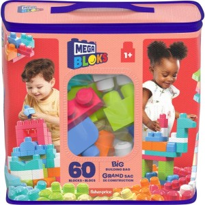 Mega Bloks Sacola De Construcao Vm.60 Pcs-112884-32426