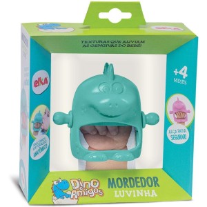 Mordedor Infantil Luvinha Dino Verde-114228-41267