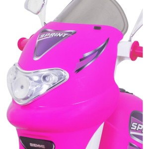 Moto Eletrica Sprint Turbo Power Pink 12v-115803-23855