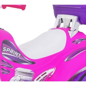 Moto Eletrica Sprint Turbo Power Pink 12v-115803-38663