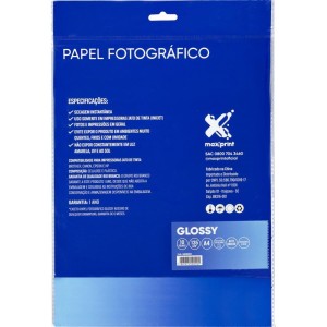 Papel Fotografico Inkjet A4 Dupla Face 135g-113853-76162