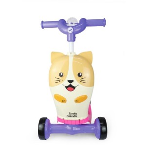 Patinete Scooty Cat Rosa 3em1 20kg-113818-17815