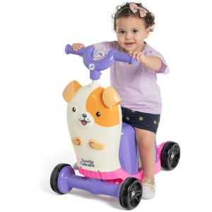 Patinete Scooty Dog Rosa 3em1 20kg-113819-89674