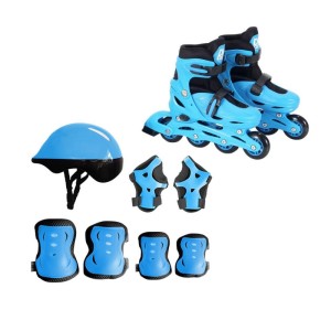 Patins Kit Inline Ajust. Azul N.34-37-116338-98983