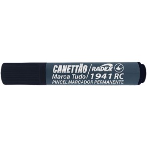 Pincel Marcador Permanente Ponta Chanf. Recarregavel Pt.