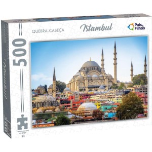 Quebra-cabeca Cartonado Istambul 500 Pecas-115475-54546