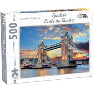 Quebra-cabeca Cartonado Londres Ponte De Tamisa 500p-115473-68274