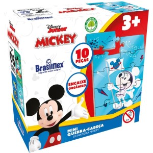 Quebra-cabeca Madeira Mickey Mini 10 Pecas-115483-41326