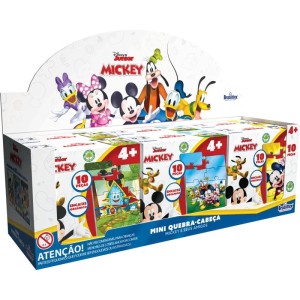 Quebra-cabeca Madeira Mickey Mini 10 Pecas-115483-41575