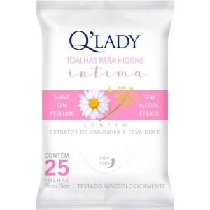 Toalhas Umedecidas Q Lady Intima 25fls.-112642-21840