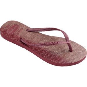 Chinelo Havaianas Feminino Slim Gloss 35/6 Amaranto-116172-74435