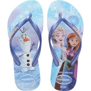 Chinelo Havaianas Infantil Kids Slim Princess 25/6 Roxo-116137-57084