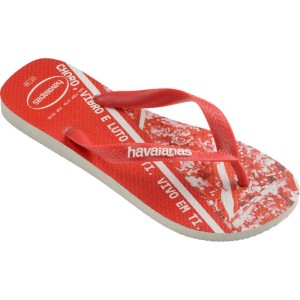 Chinelo Havaianas Licenciado Top Internacional 37/8 Vermelh-116053-57205