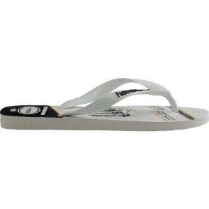 Chinelo Havaianas Licenciado Top Santos 37/8 Branco-116075-78769