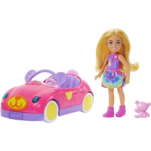 Barbie Family Chelsea Boneca E Carro Do Urso-113069-28354