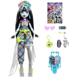 Monster High Fest Frankie + Acessorios-113014-83395