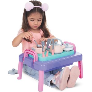 Brincando De Casinha Mesinha Baby Gourmet Charmosa-114216-48165