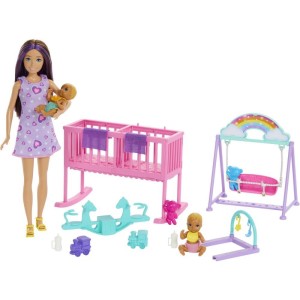 Barbie Family Skipper Cuidados Com Gemeos-113062-32514