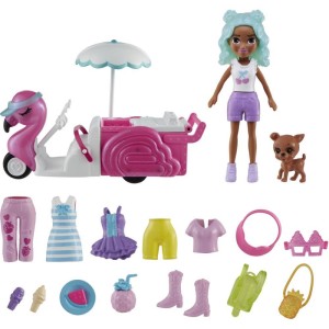 Polly Pocket Carrinho De Flamingo-112860-28448