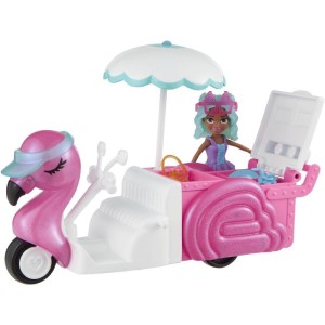 Polly Pocket Carrinho De Flamingo-112860-60569