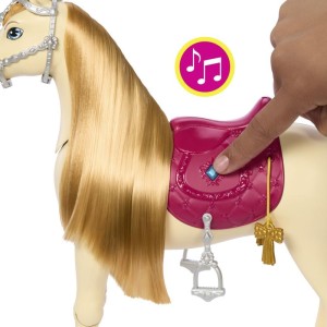 Barbie Family Cavalo Para Bonecas C/som-113072-50115