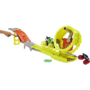 Hot Wheels Pista Monster Truck Arena Energia De Demolicao-112908-33214