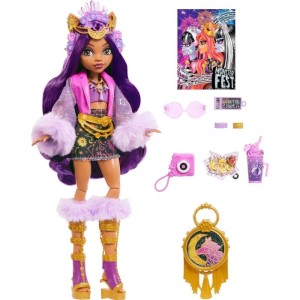 Monster High Fest Clawdeen + Acessorios-113015-68952