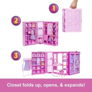 Barbie Fashion Closet Dos Sonhos C/aces E Bon-113088-20329