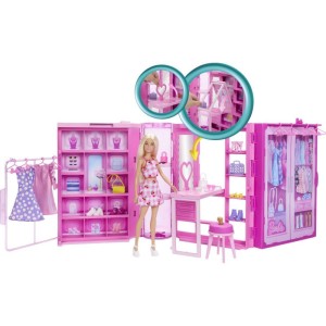 Barbie Fashion Closet Dos Sonhos C/aces E Bon-113088-25055