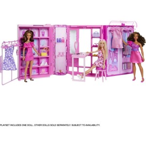 Barbie Fashion Closet Dos Sonhos C/aces E Bon-113088-82465