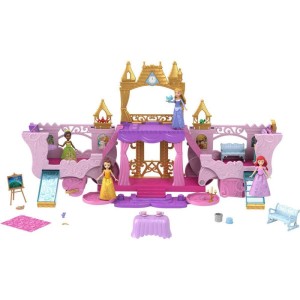 Boneca Disney Princesa Mini Carr. E Castelo-113028-53185