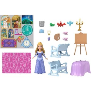 Boneca Disney Princesa Mini Carr. E Castelo-113028-99470